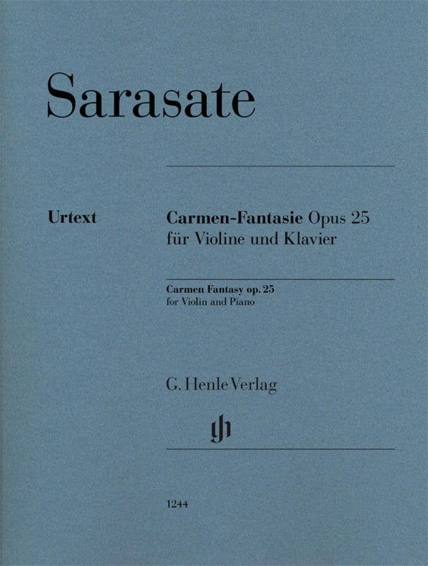 Sarasate - Carmen Fantasy Op. 25 - Violin and Piano Accompaniment - Henle HN1244
