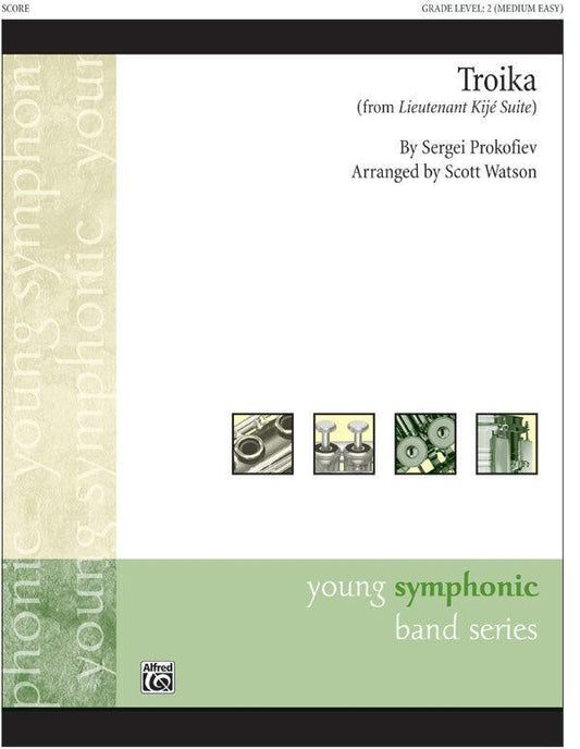 Troika from Lieutenant Kije Suite - Concert Band Sheet Music Arrangement