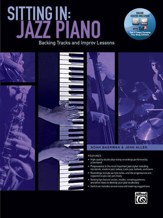 Sitting In: Jazz Piano Book/DVD