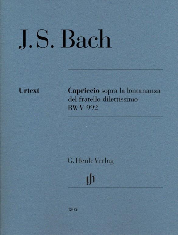 Capriccio Sopra la Lontananza BWV 992 Solo Piano Sheet Music by Johann Sebastian Bach