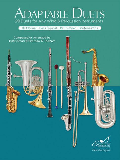 Adaptable Duets for Winds - Clarinet, Trumpet, BariTC Chamber Sheet Music