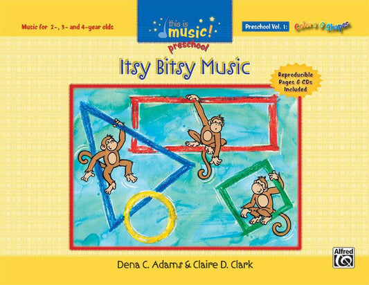 This is Music Preschool Vol 1 Itsy Bitsy Music - Clarinet Sheet Music
