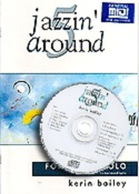 Jazzin' Around Book 5 Piano Solo with CD by Kerin Bailey