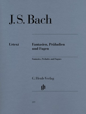 Fantasies, Preludes and Fugues Piano Solo Sheet Music by Johann Sebastian Bach