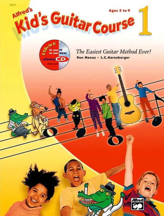 Alfred's Kids Guitar Course 1/2 Flashcards by Manus Harnsberger
