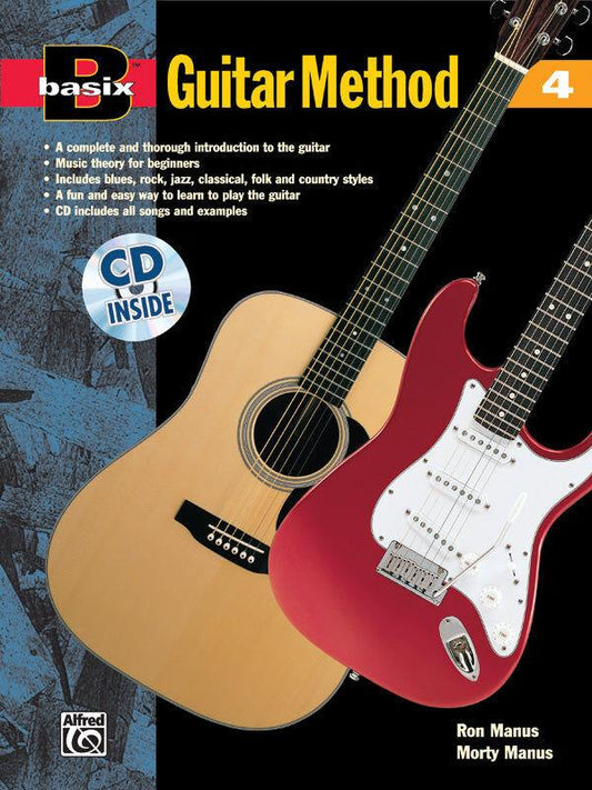 Basix Guitar Method 4 Book with CD