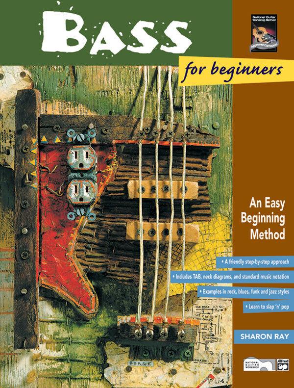 Bass for Beginners Book - 48 Pages, Diagrams and TAB