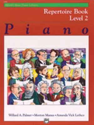 Alfred's Basic Piano Course: Repertoire Book 2 by Lethco, Manus, Palmer