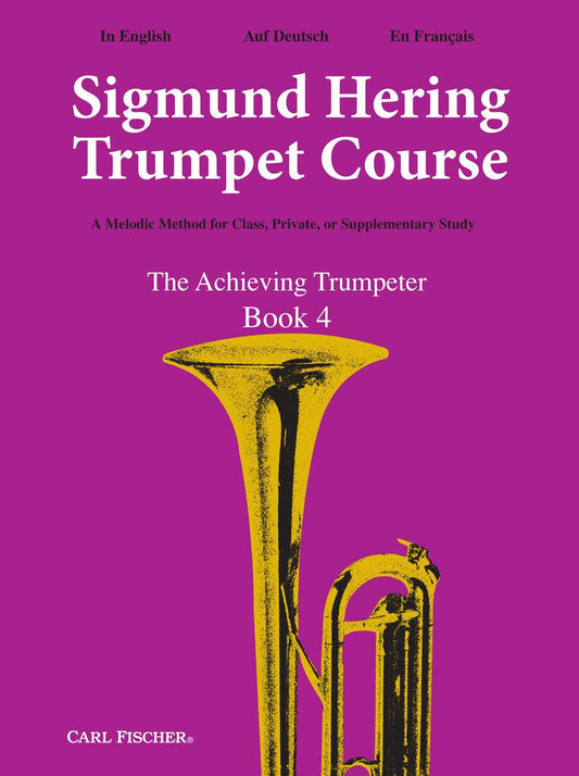 Achieving Trumpeter Book 4 - Trumpet Method by Sigmund Hering O5139