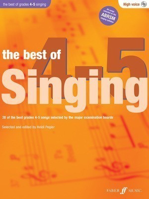 Best Of Singing Grades 4-5 High Voice Book with CD