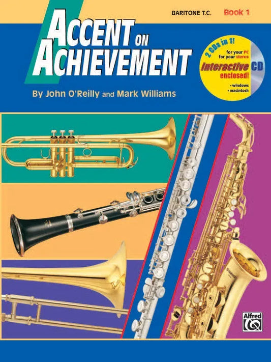 Accent on Achievement Book 1 Baritone TC with CD