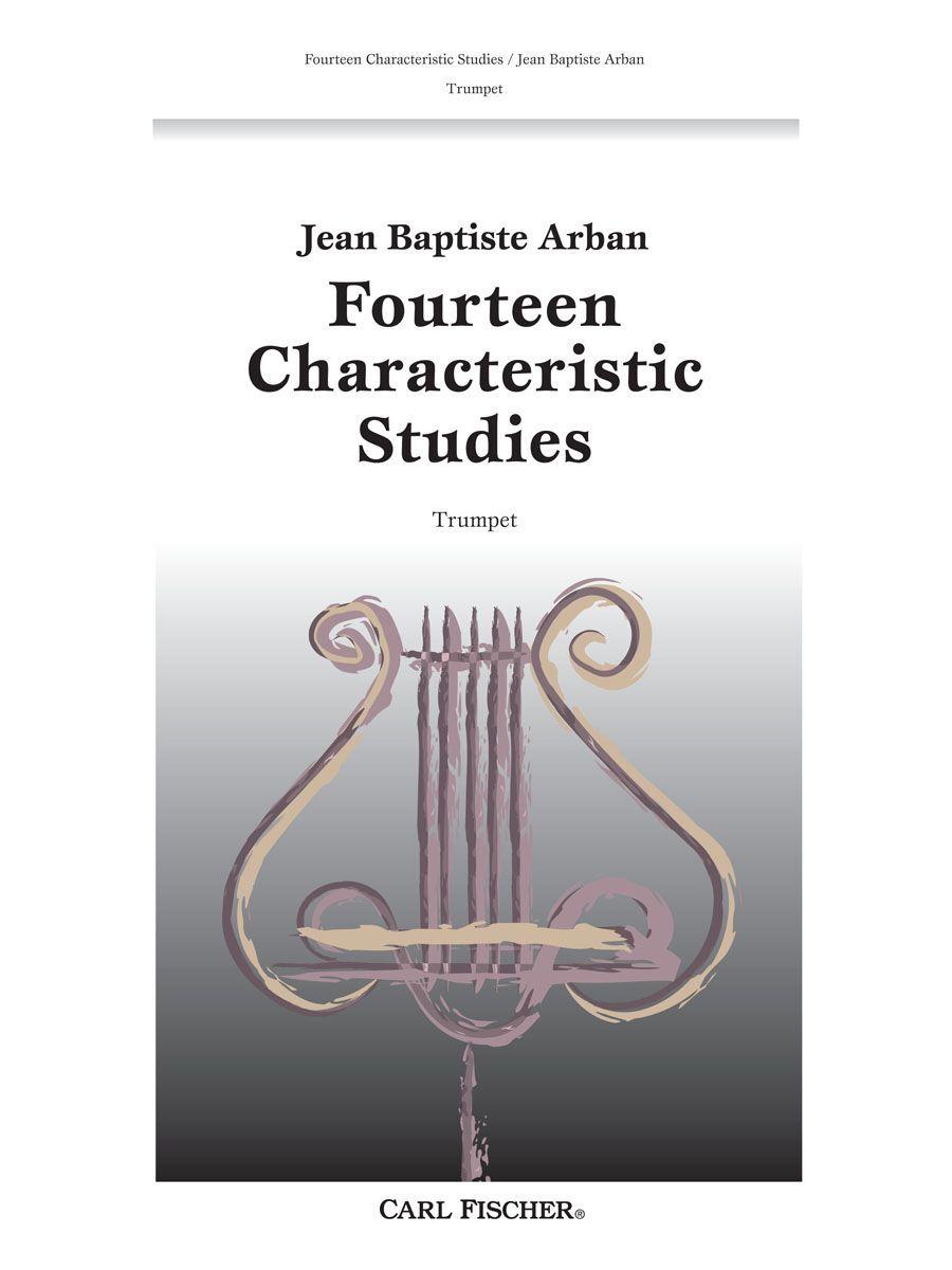 14 Characteristic Studies for Trumpet Sheet Music