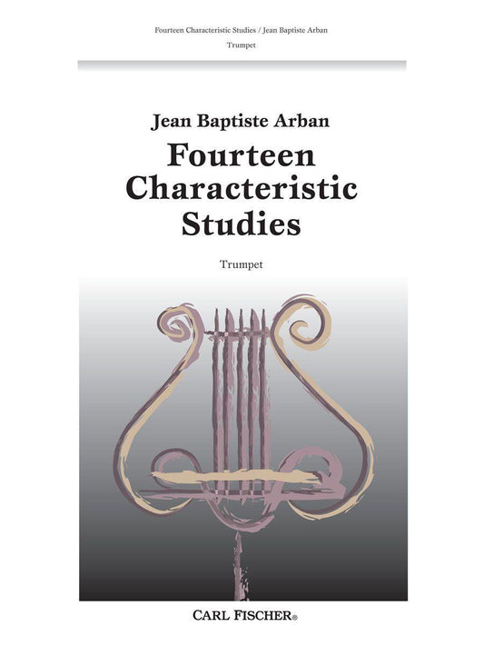 14 Characteristic Studies for Trumpet Sheet Music