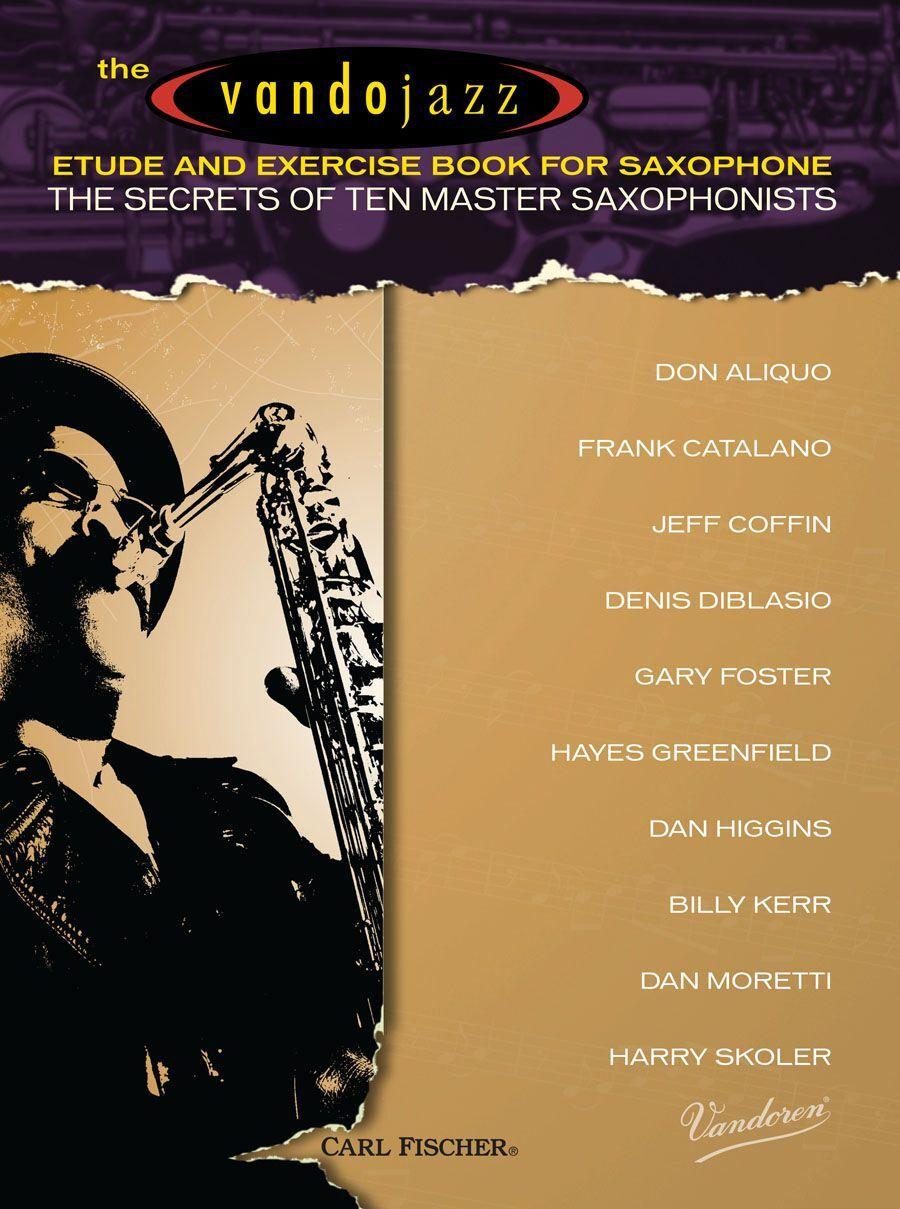 Vandojazz Etude and Exercise Book for Saxophone by Vandoren and Carl Fischer