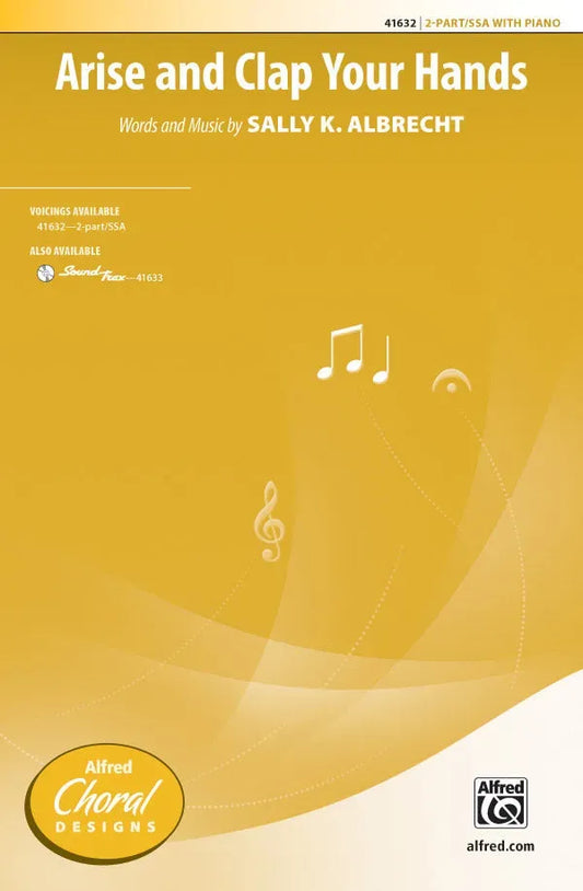 Arise and Clap Your Hands SA - Choral Sheet Music