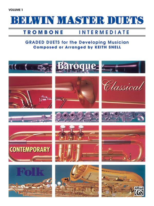 Belwin Master Duets Intermediate Book 1 Trombone Sheet Music