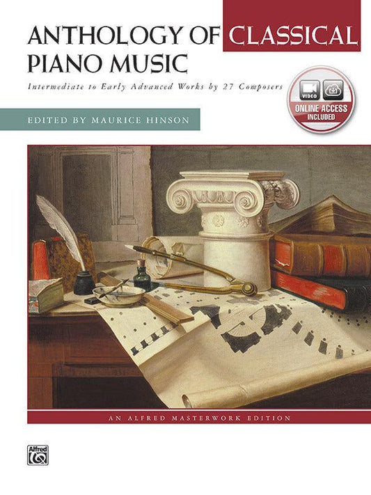 Anthology of Classical Piano Music Book with Performance Practices DVD