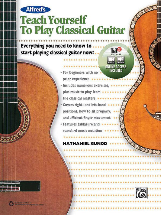 Teach Yourself to Play Classical Guitar Book/CD/DVD
