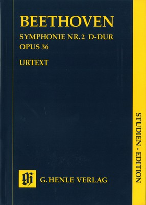 Symphony No 2 in D Major Op 36 Study Score