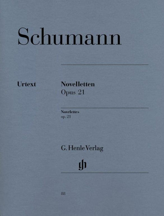 Schumann Novellettes Op 21 Piano Solo Sheet Music Henle HN88