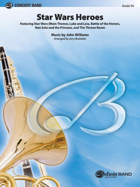 Star Wars Heroes Concert Band Grade 3.5 Sheet Music by John Williams