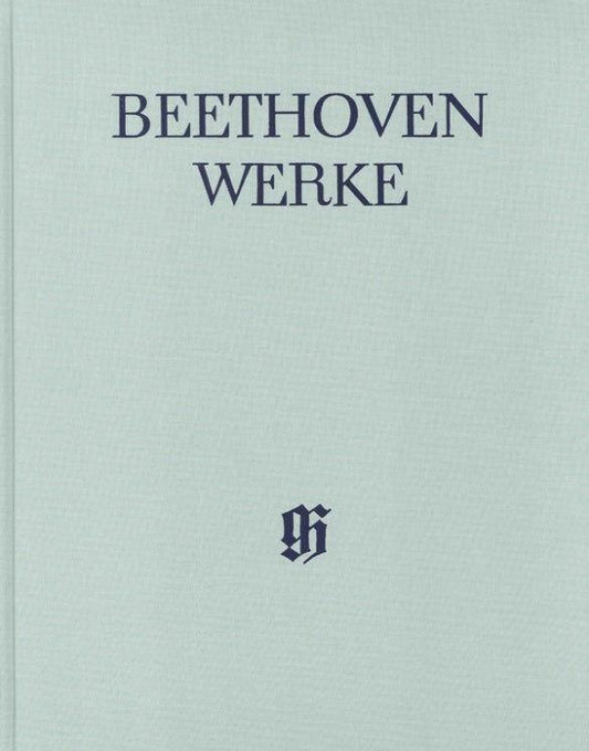 Arias Duet Trios Full Score Bound Edition by Beethoven Ludwig van - Henle