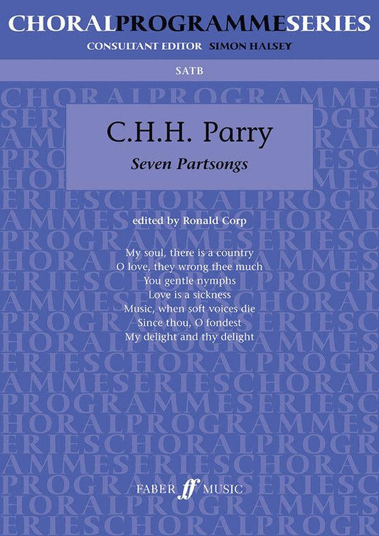 Seven Part Songs (SATB) - Faber 0571513808