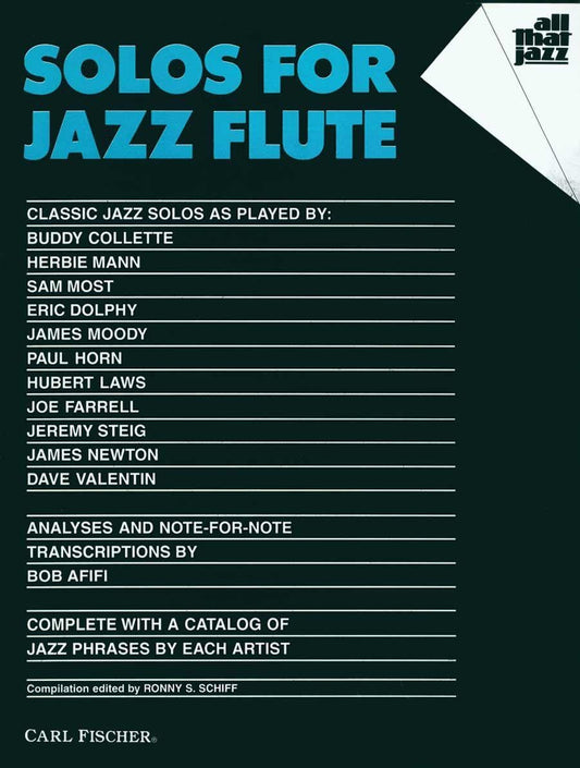 All That Jazz Solos for Flute - Sheet Music & Albums