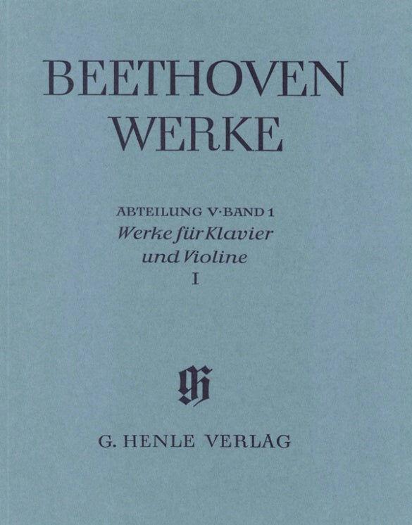 Beethoven: Works for Violin and Piano Volume 1 - Henle Edition