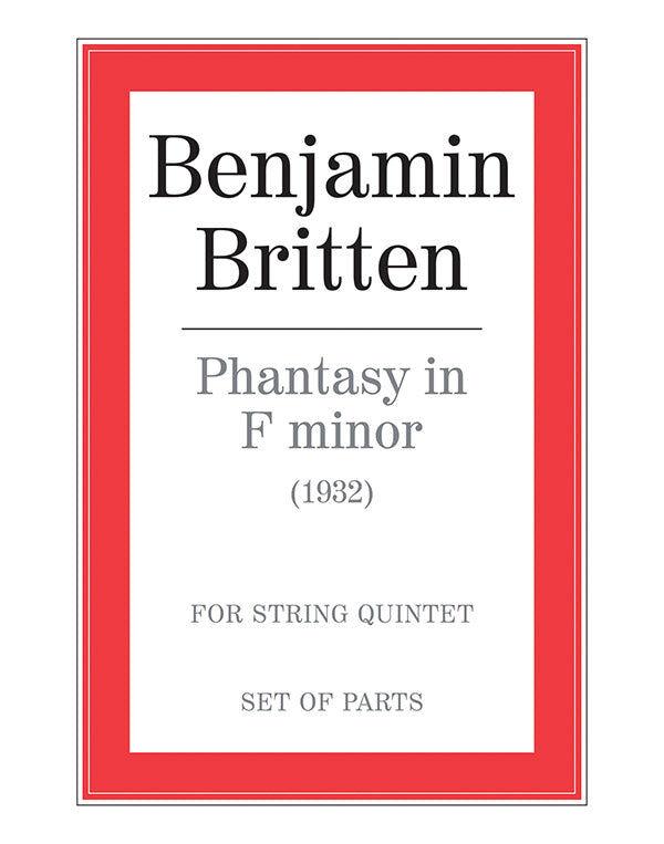 Phantasy String Quintet (2 Violins, 2 Violas & Cello) Set of Parts - Faber 0571506674