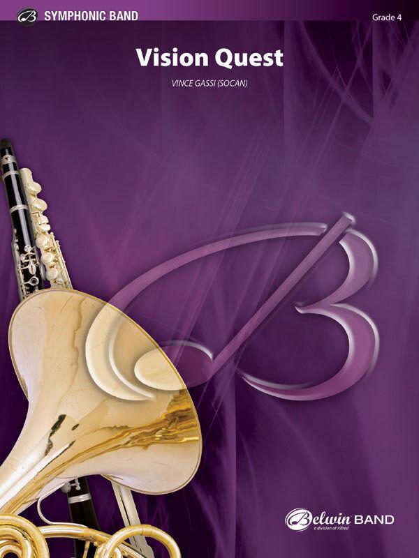 Vision Quest Concert Band Sheet Music by Vince Gassi
