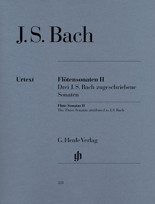 Bach Sonatas Volume 2 for Flute and Piano - Henle Urtext HN328