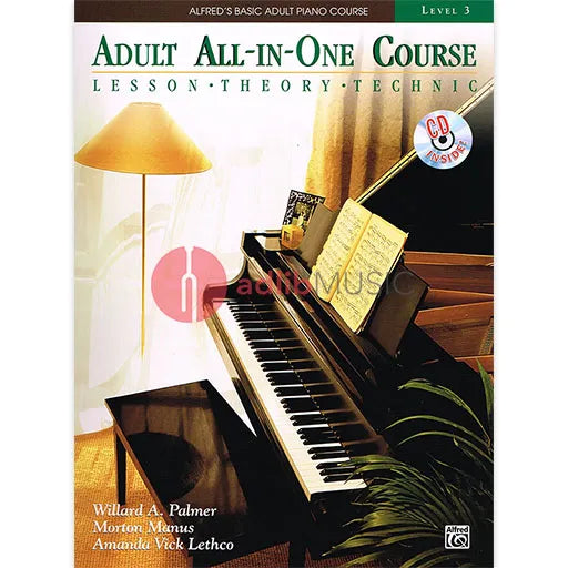 ABPL Adult All-in-One Piano Course Book 3 with CD