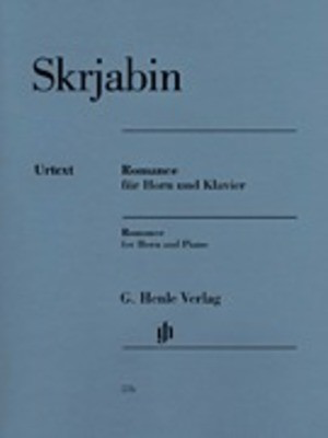 Romance for Horn and Piano - Scriabin Sheet Music Edition