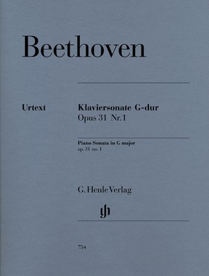 Beethoven - Piano Sonata #16 in G Major Op. 31 No. 1 - Piano Solo Henle HN754