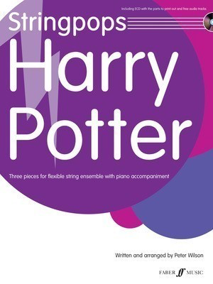 Stringpops Harry Potter Double Bass Sheet Music with CD and PDF Access