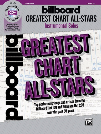 Billboard Greatest Chart All-Stars Trombone Book and CD
