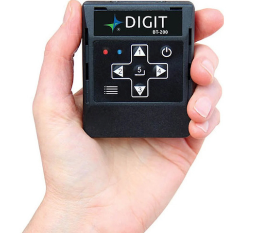 AirTurn DIGIT200 Bluetooth Multi-Function Remote with Pedal Support and USB Charging