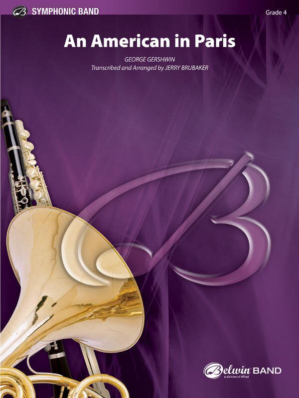An American in Paris Concert Band Sheet Music by George Gershwin