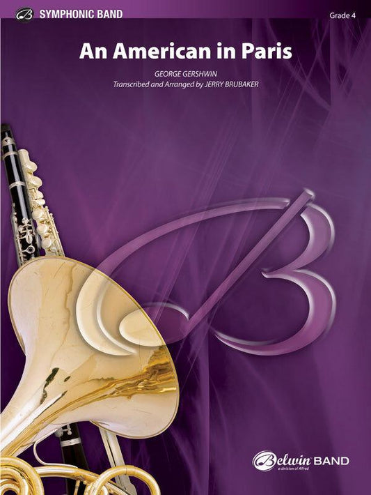 An American in Paris Concert Band Sheet Music by George Gershwin