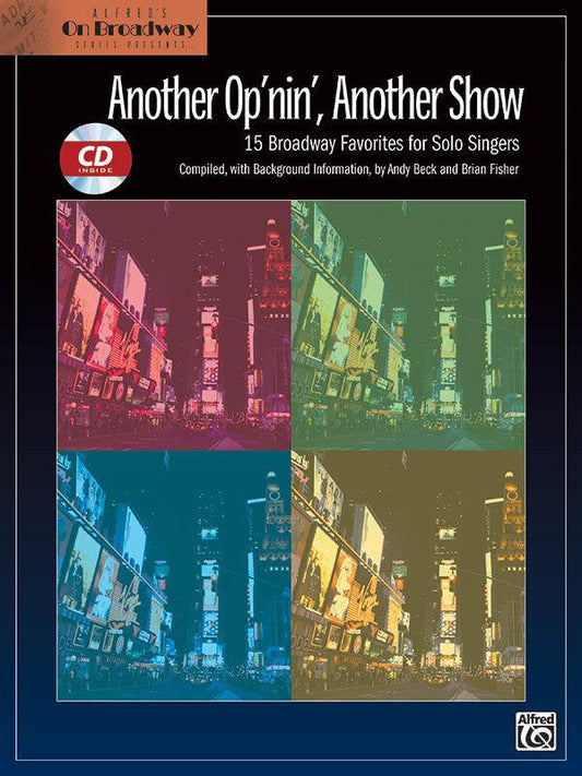 Another Opening Another Show BK/CD - Vocal Sheet Music Collection for Musical Theatre Repertoire