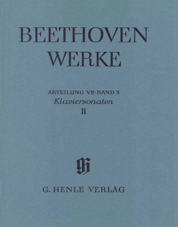 Beethoven Piano Sonatas Volume 2 Full Score - Henle Edition