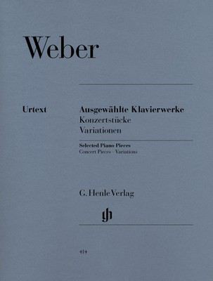 Selected Piano Works: Concert Pieces & Variations Sheet Music