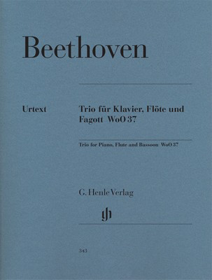 Flute Trio in G Major WoO 37 for Flute, Bassoon, and Piano