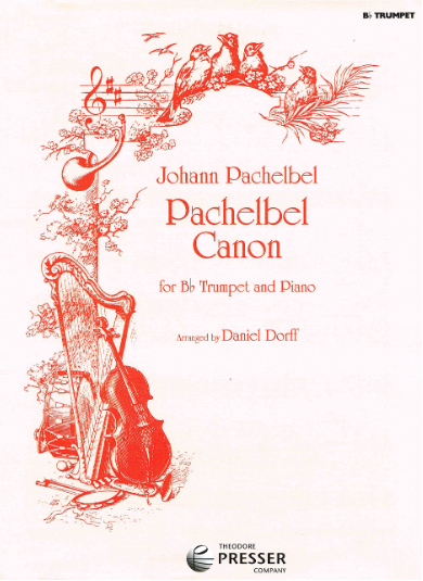 Pachelbel's Canon for Trumpet and Piano Sheet Music