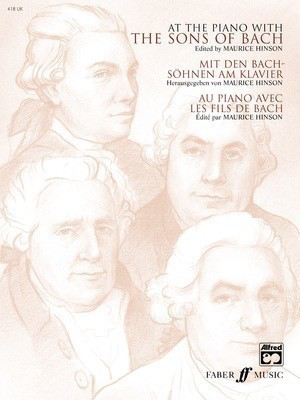 At the Piano With the Sons of Bach - Piano Sheet Music for Grade 2-5 Players