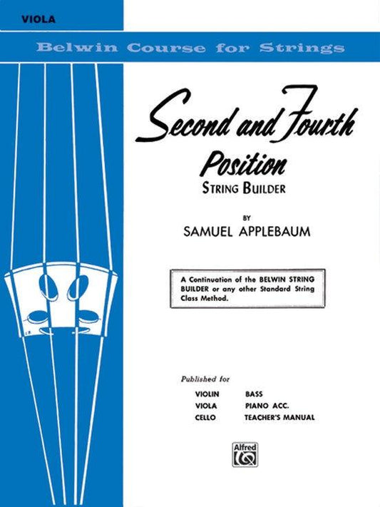 String Builder 2nd and 4th Position - Viola Sheet Music