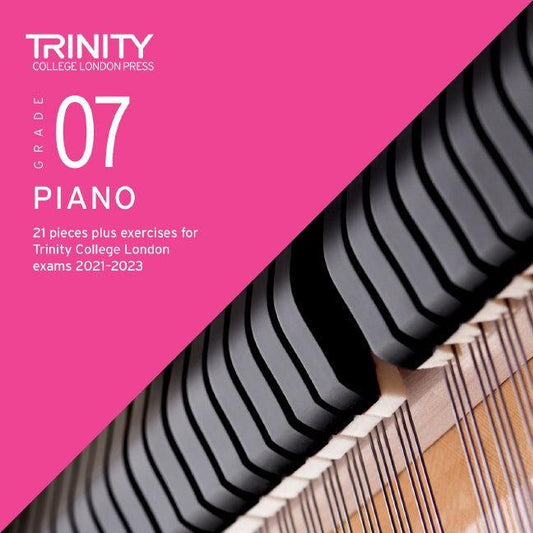 Trinity Piano Exam 2021-23 Grade 7 CD with Demo Recordings and Exercises