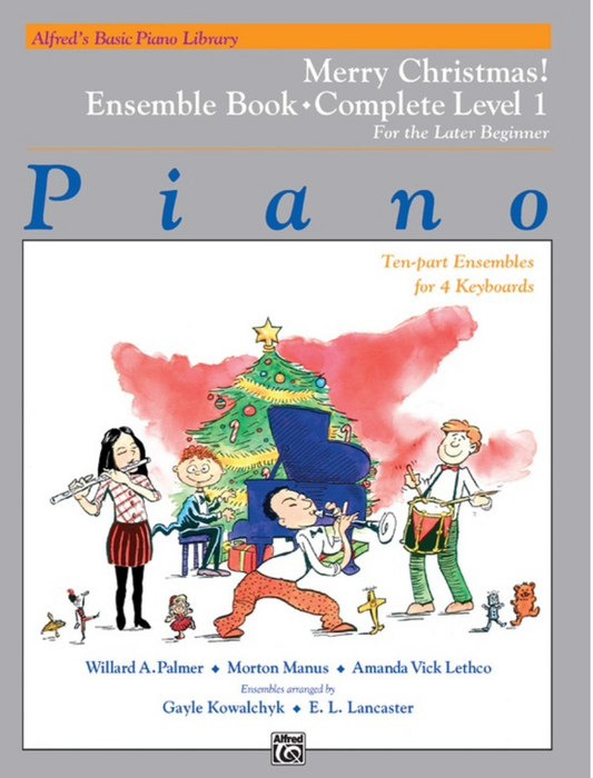 ABPL Merry Christmas! Ensemble Complete Book 1 - Piano Sheet Music for 4 Part Ensembles