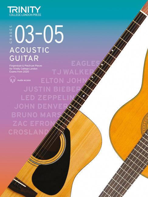 Trinity Acoustic Guitar Exam Pieces 2020-2023 Grades 3-5